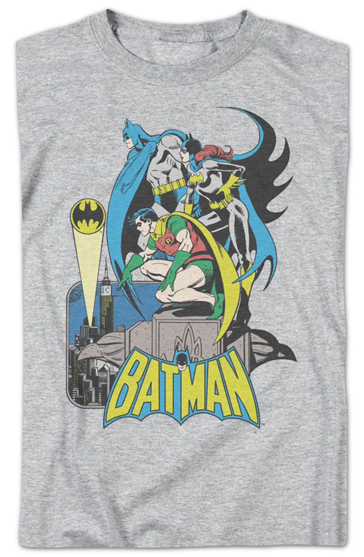 Batman Robin Batgirl Triple Threat DC Comics T-Shirt - Image 2