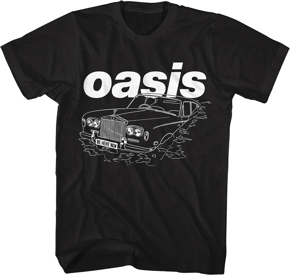 Be Here Now Car Oasis T-Shirt