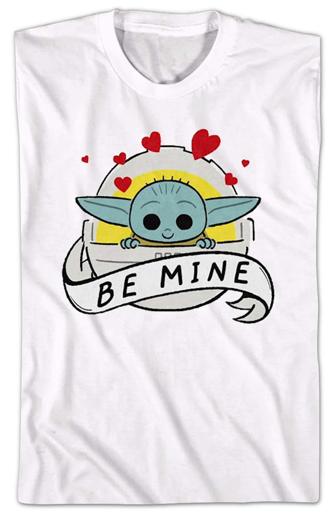 Be Mine Mandalorian Star Wars Shirt T-Shirt - Image 2