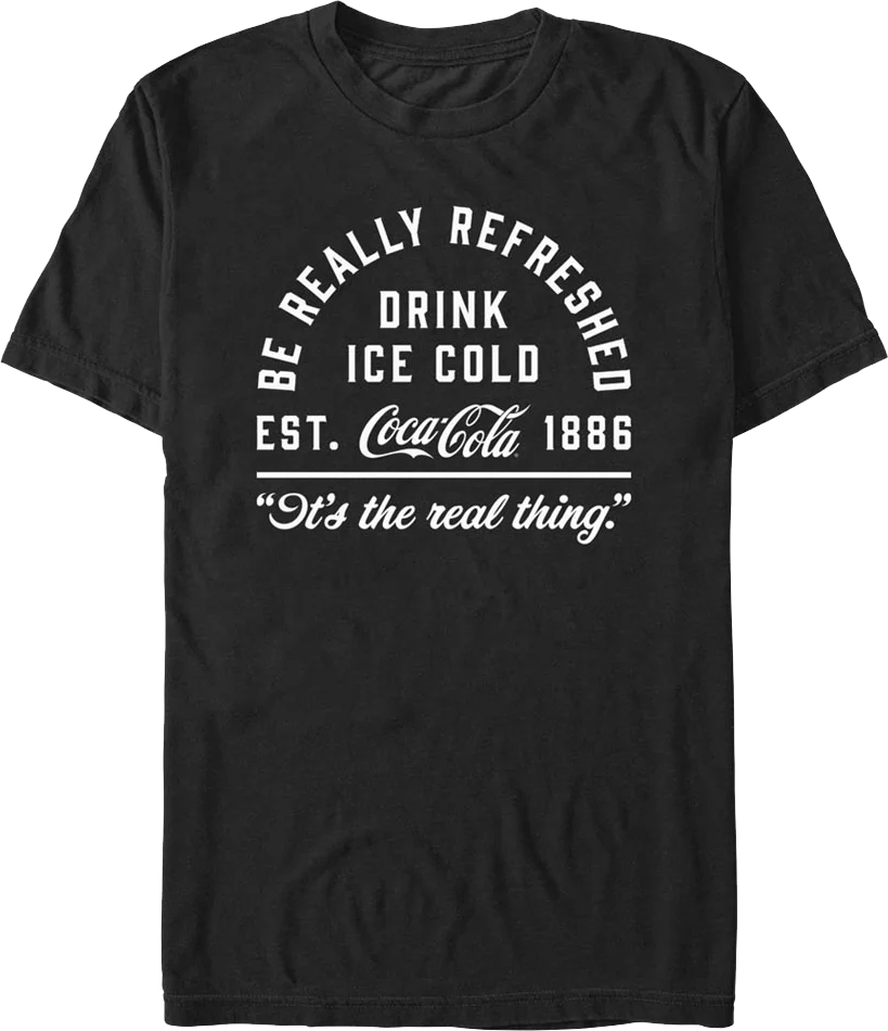 Be Really Refreshed Coca-Cola T-Shirt