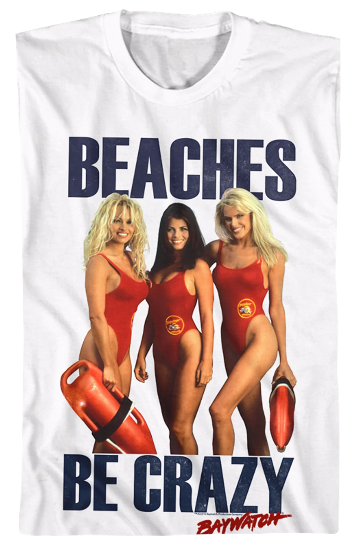 Beaches Be Crazy Baywatch Shirt - Image 2
