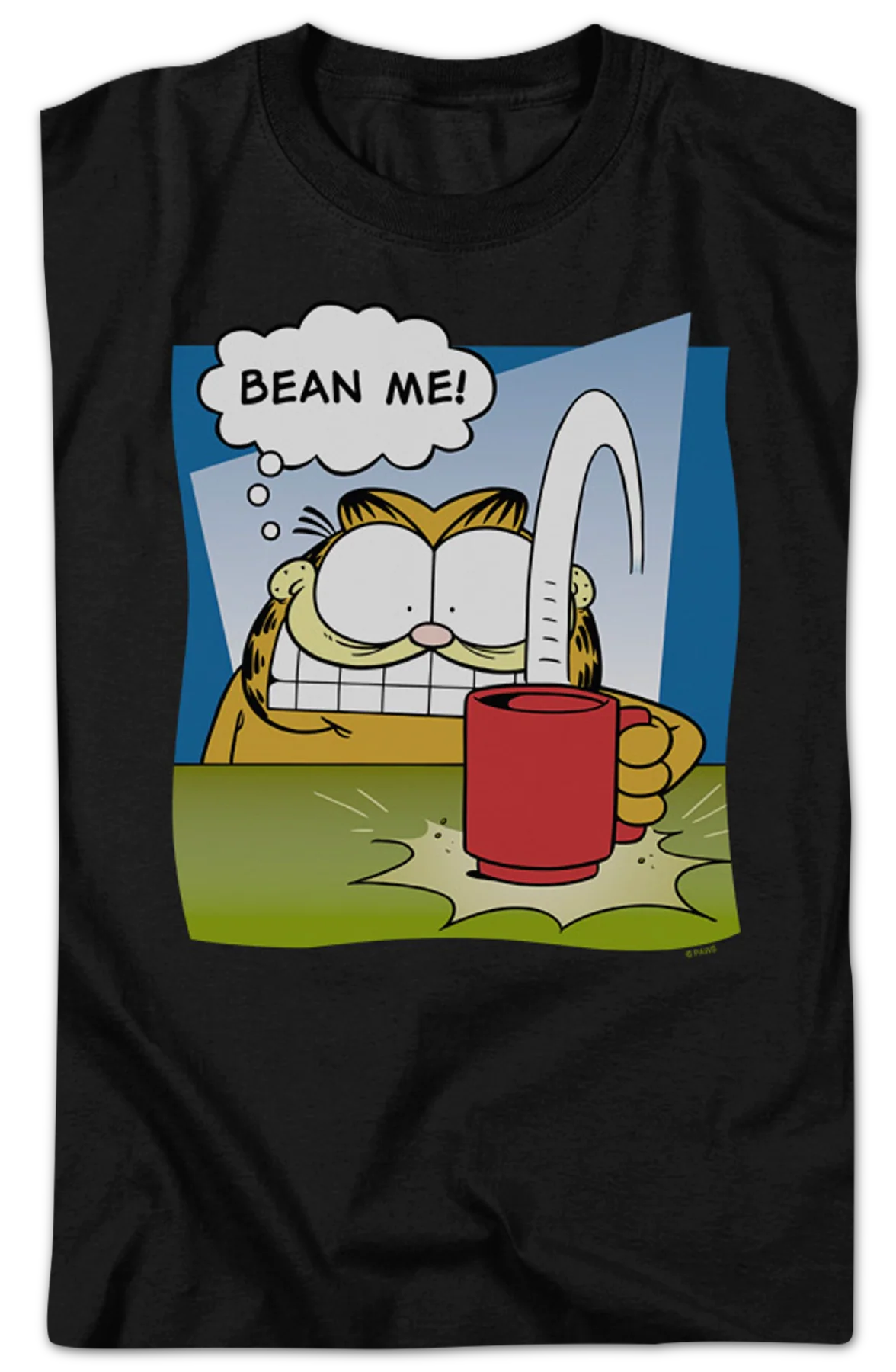 Bean Me Garfield T-Shirt - Image 2
