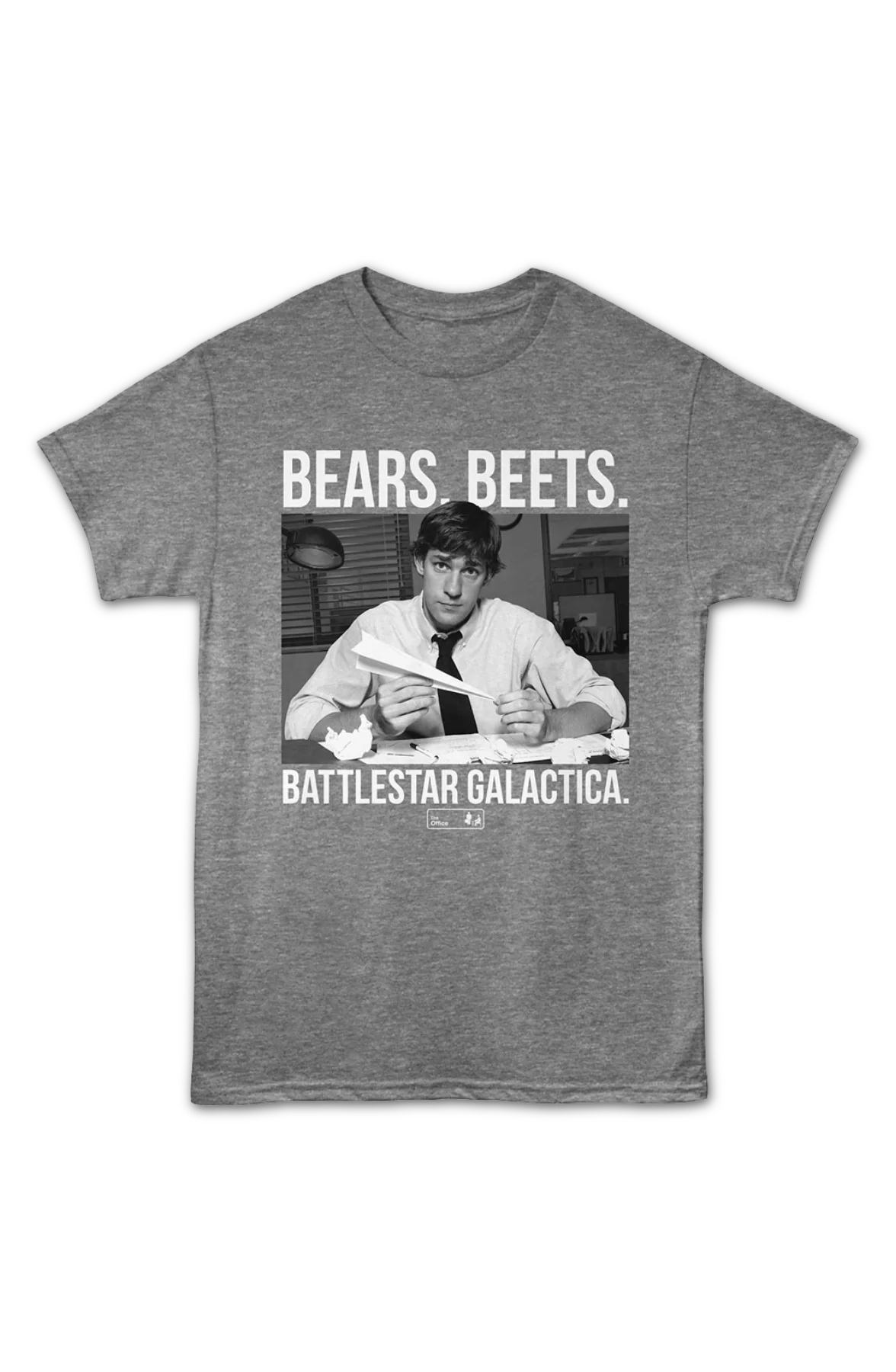 Bears Beets Battlestar Galactica The Office T-Shirt - Image 2