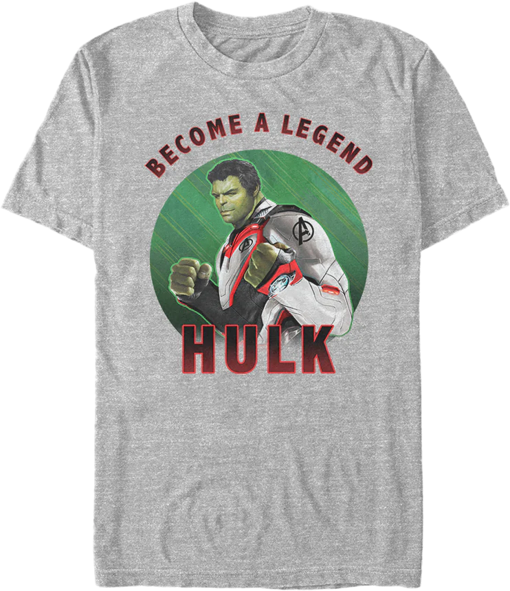 Become A Legend Incredible Hulk Avengers Endgame T-Shirt