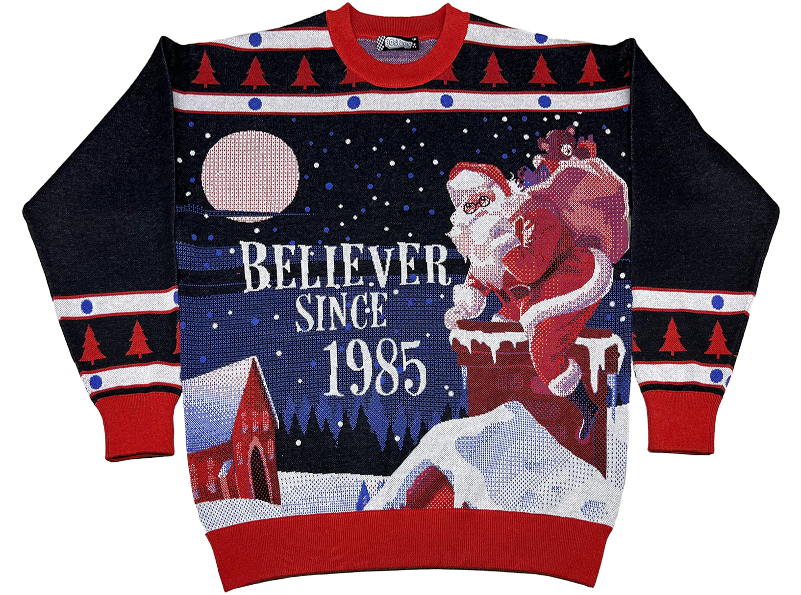 Believer Since 1985 Knitted Christmas Sweater