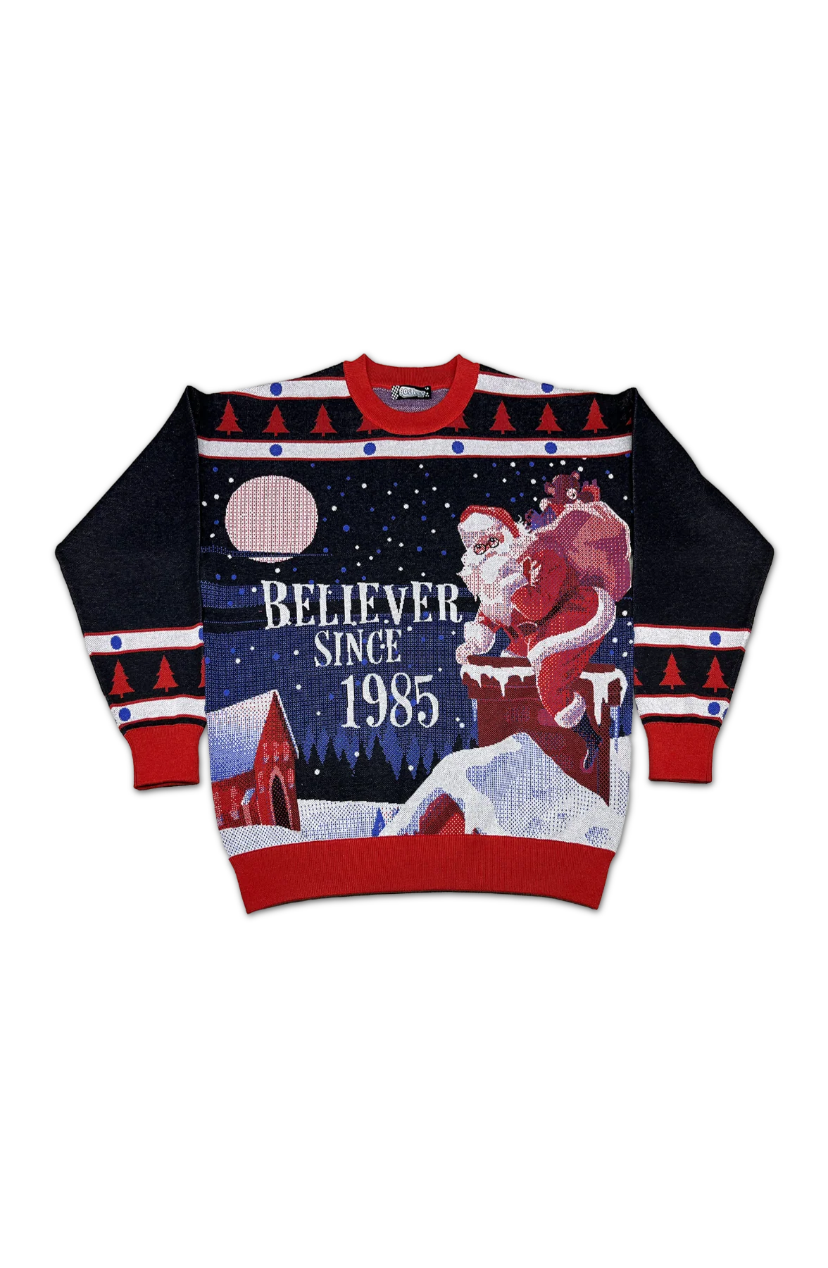 Believer Since 1985 Knitted Christmas Sweater - Image 2