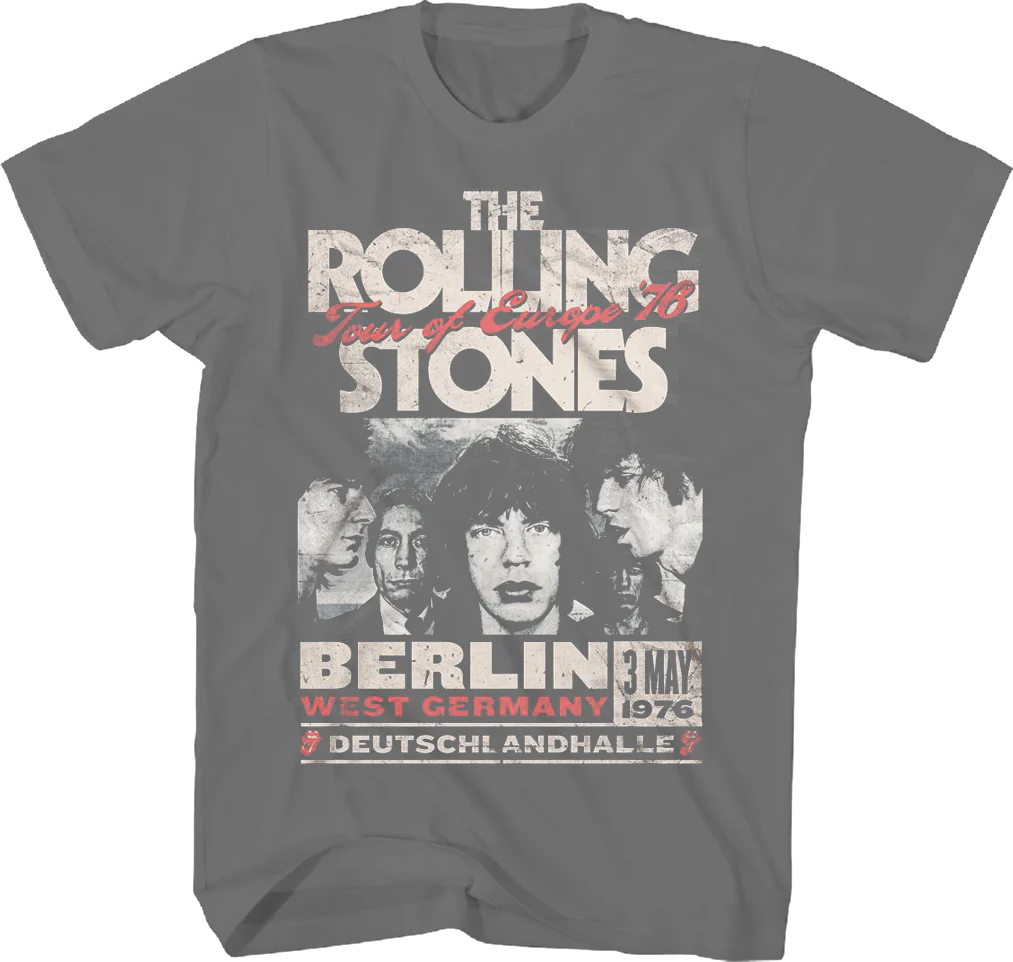 Berlin 1976 Rolling Stones T-Shirt