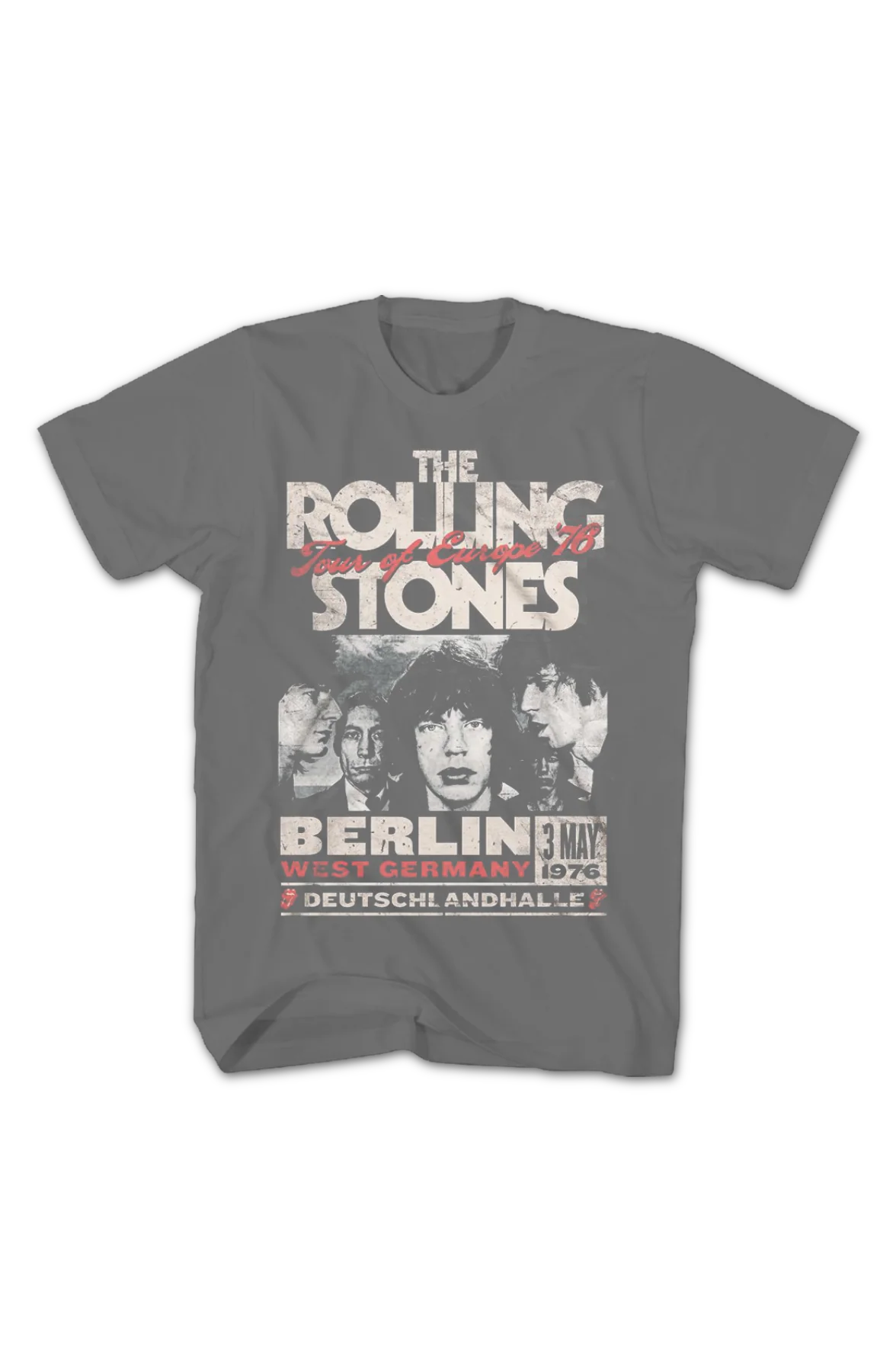 Berlin 1976 Rolling Stones T-Shirt - Image 2