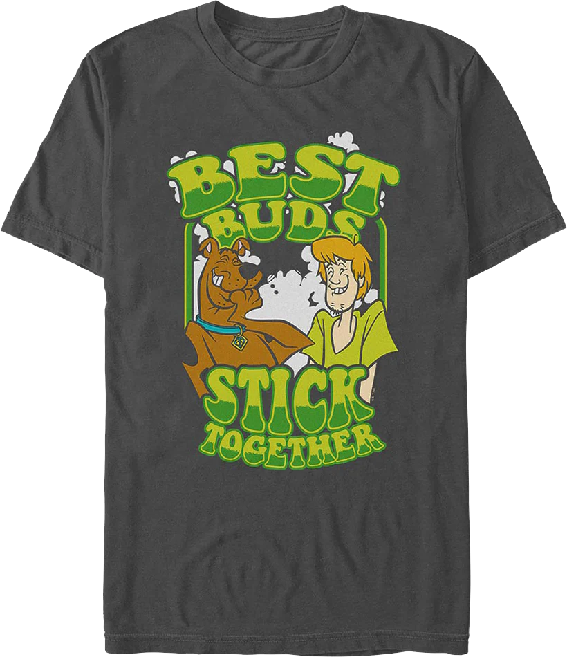Best Buds Stick Together Scooby-Doo T-Shirt