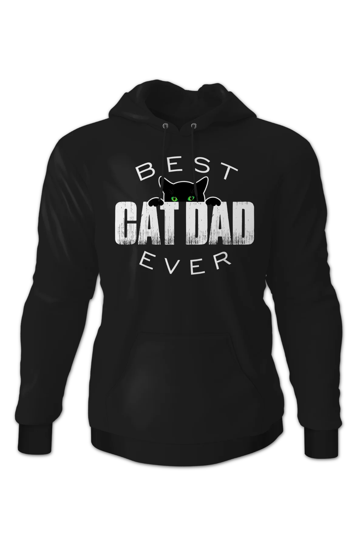 Best Cat Dad Ever Hoodie - Image 2