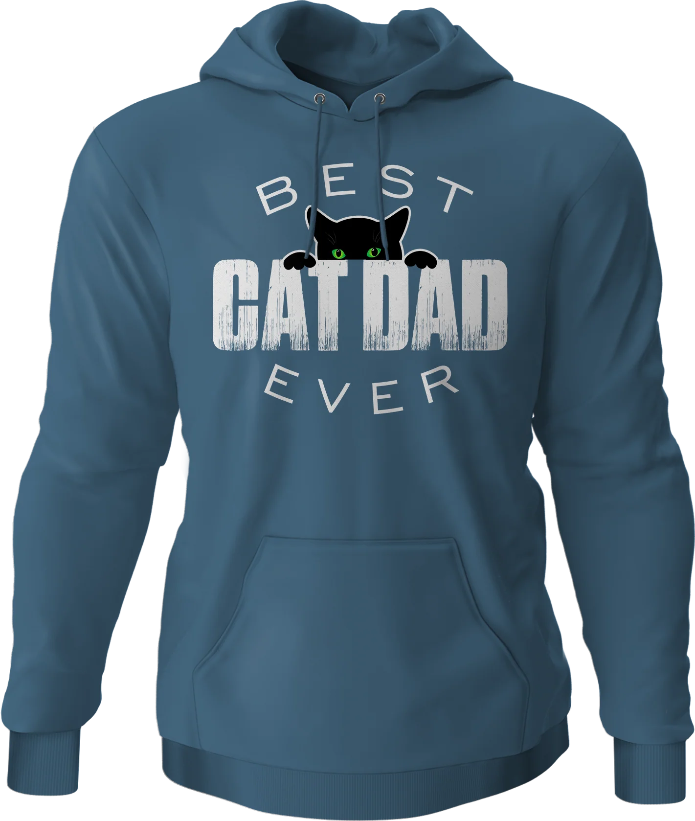 Best Cat Dad Ever Hoodie - Image 9