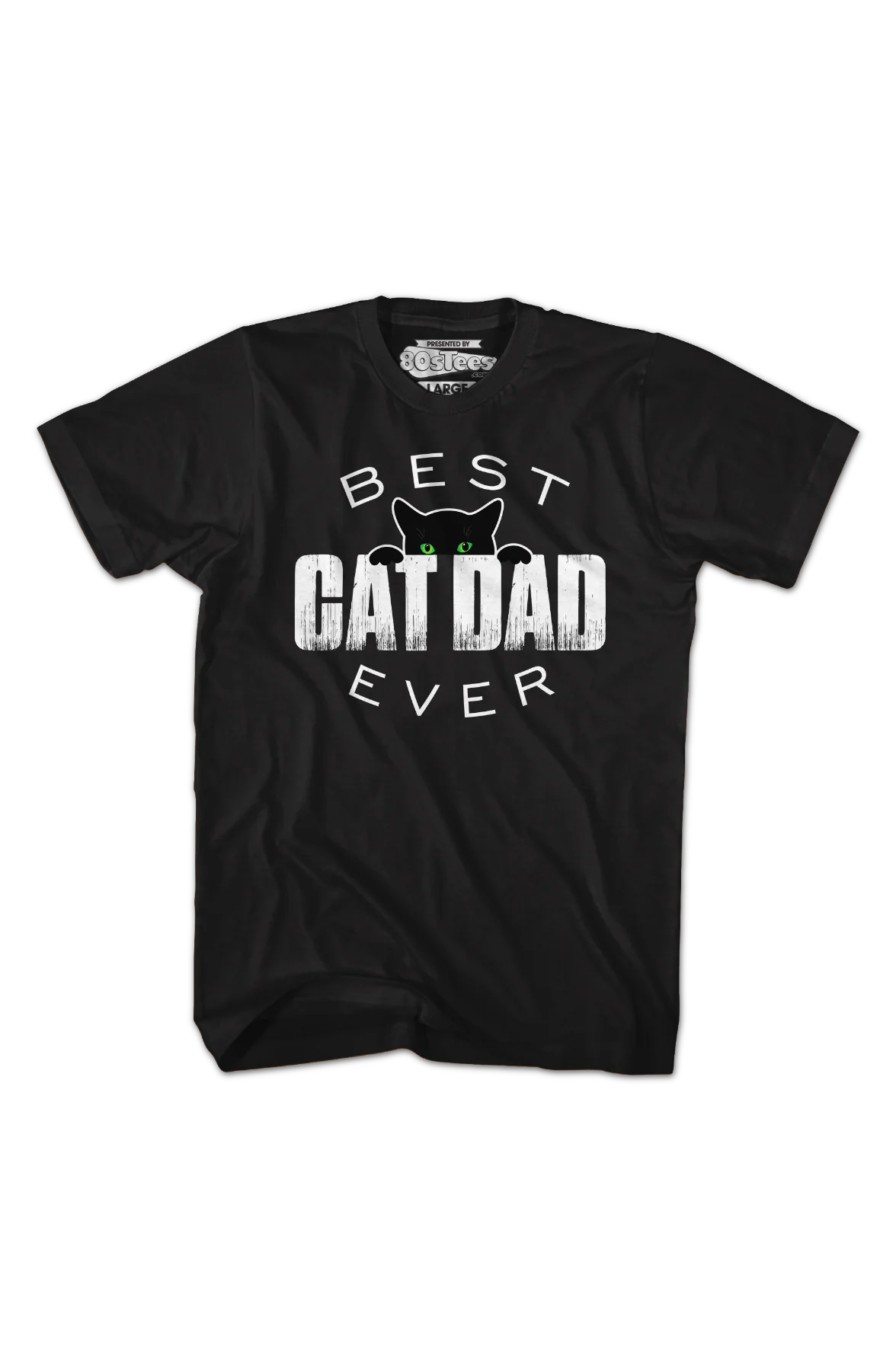 Best Cat Dad Ever T-Shirt - Image 2