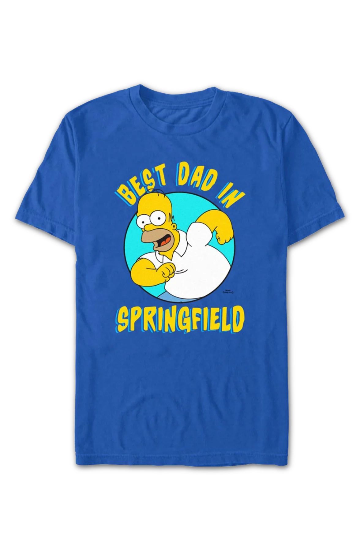 Best Dad In Springfield Simpsons T-Shirt - Image 2
