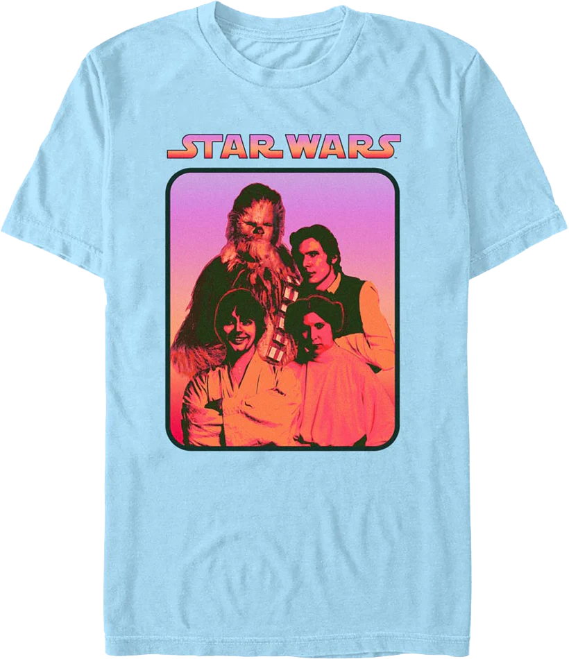 Best Friends Group Photo Star Wars T-Shirt