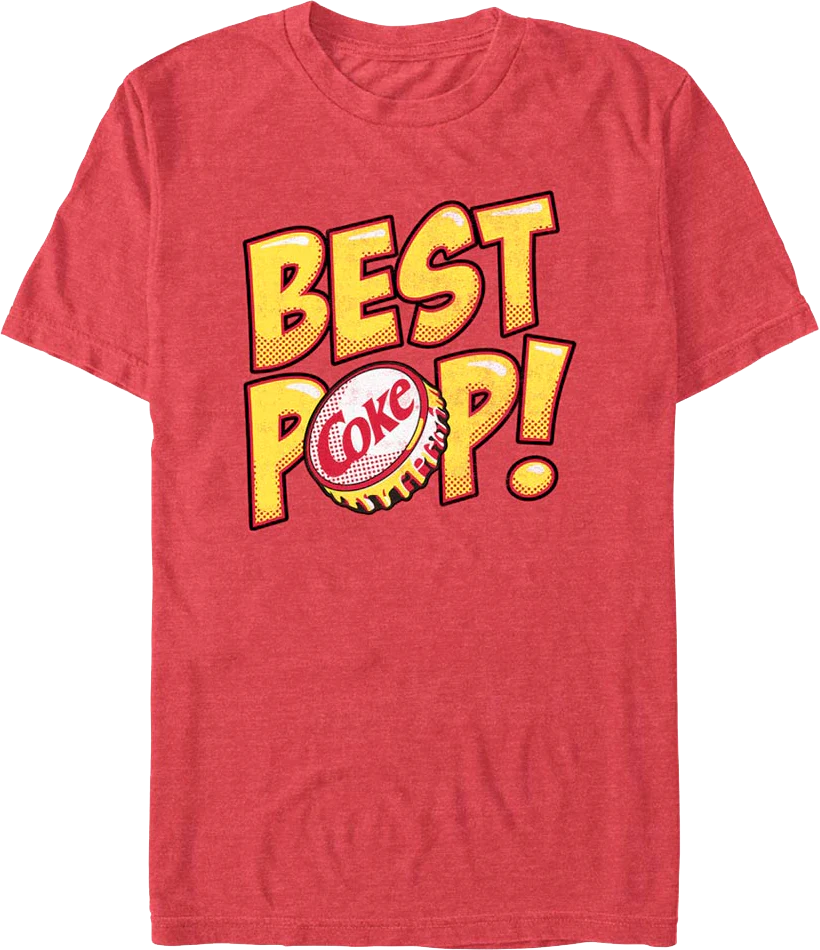 Best Pop Father's Day Coca-Cola T-Shirt
