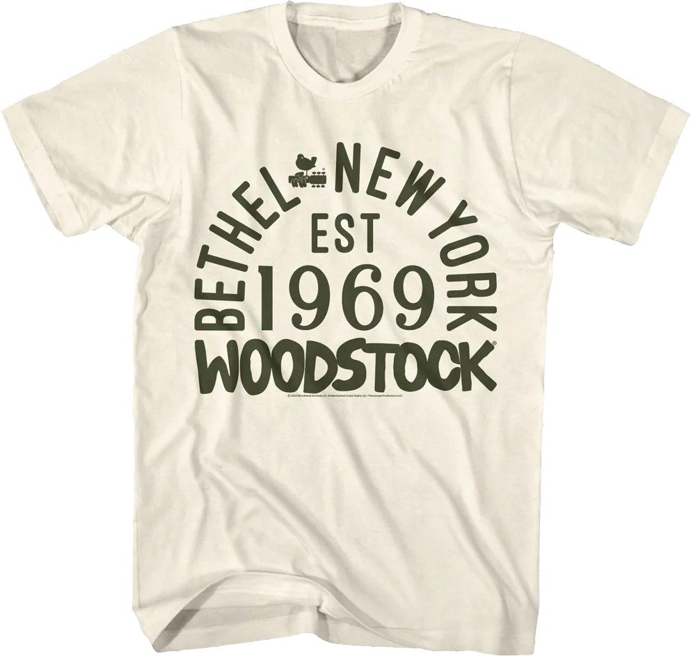 Bethel New York 1969 Woodstock T-Shirt