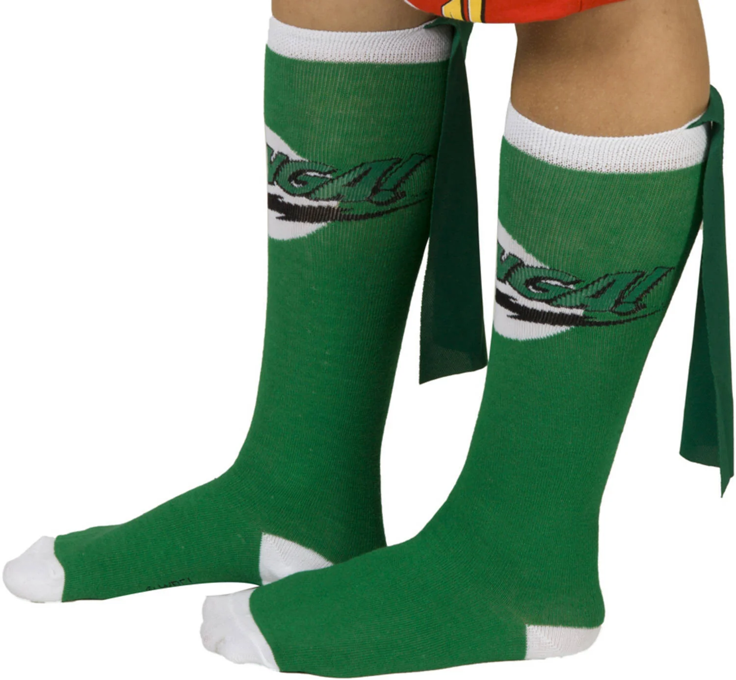 Big Bang Theory Green Bazinga Caped Socks - Image 3