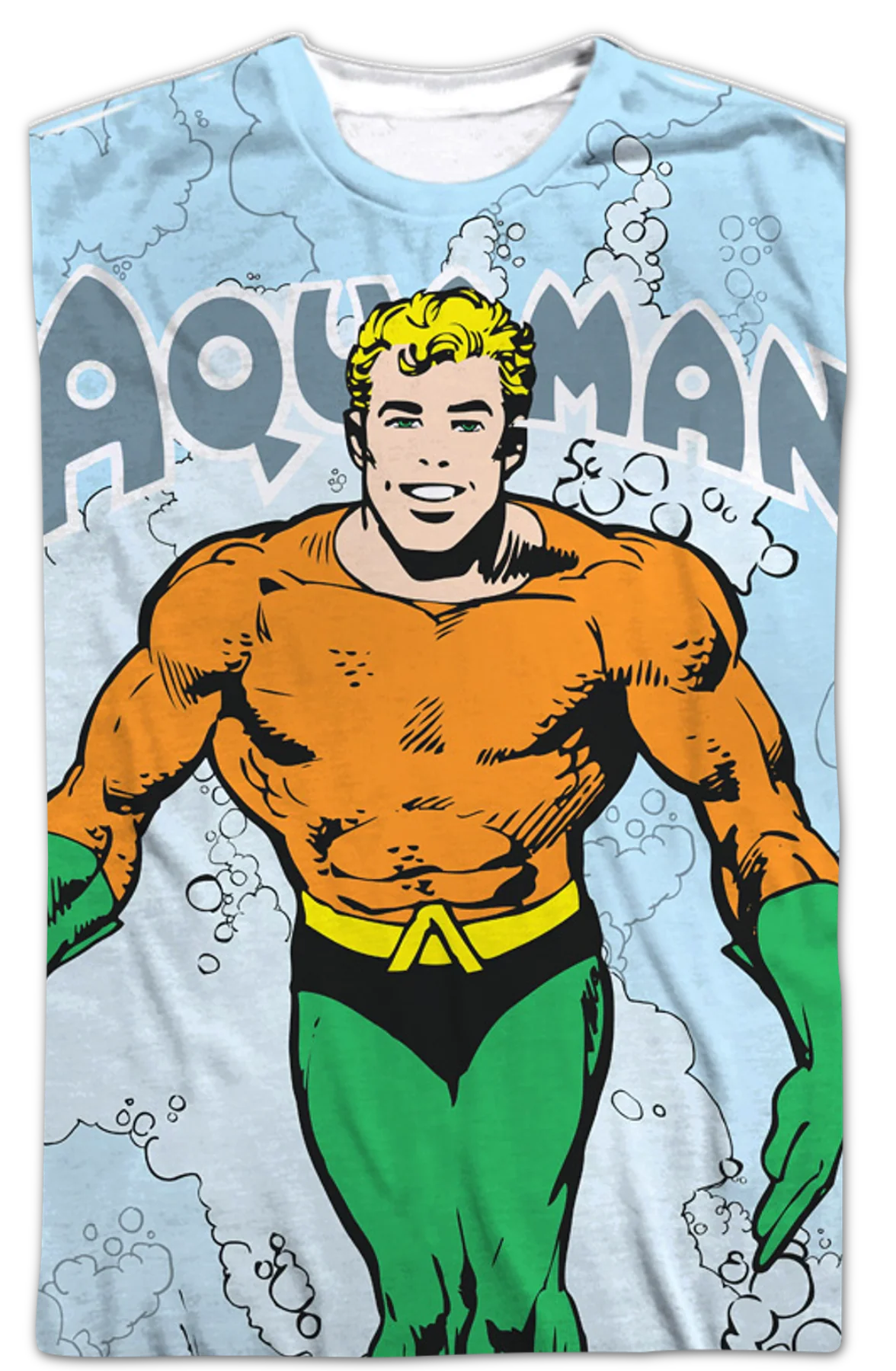 Big Print Aquaman T-Shirt - Image 2