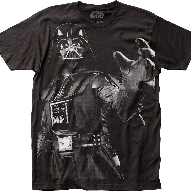 Big Print Darth Vader Star Wars T-Shirt