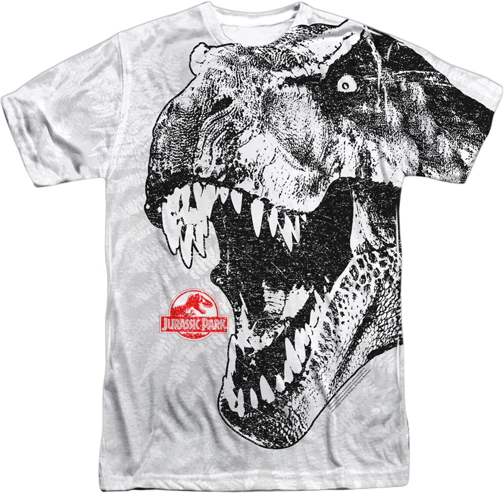 Big Print Jurassic Park T-Shirt