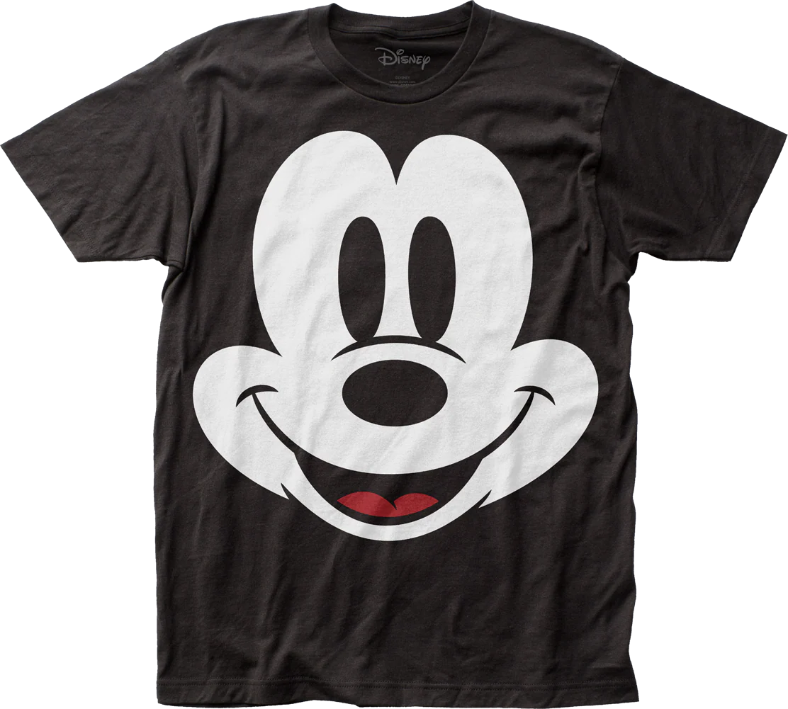 Big Print Mickey Mouse T-Shirt
