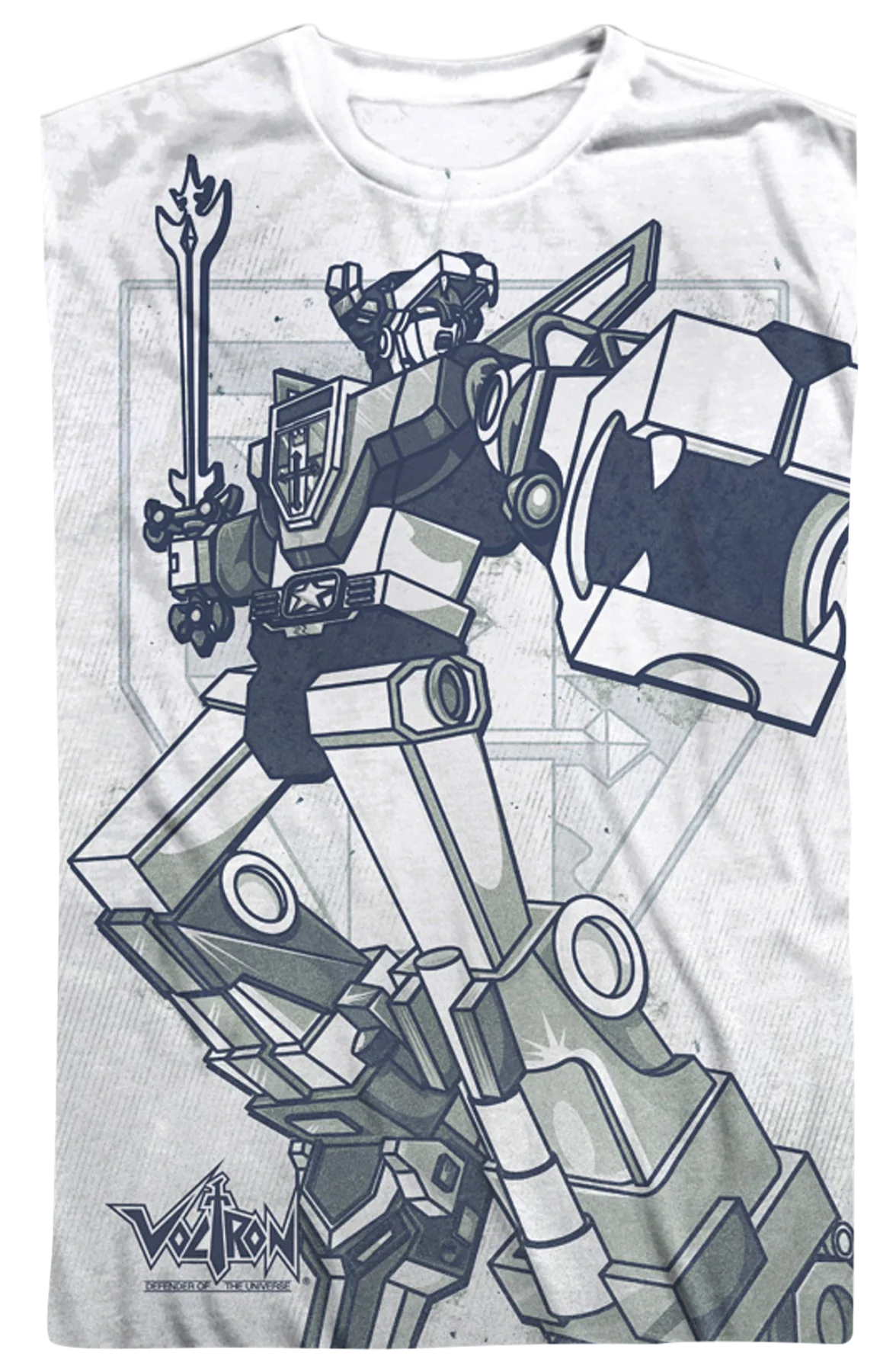 Big Print Voltron T-Shirt - Image 2