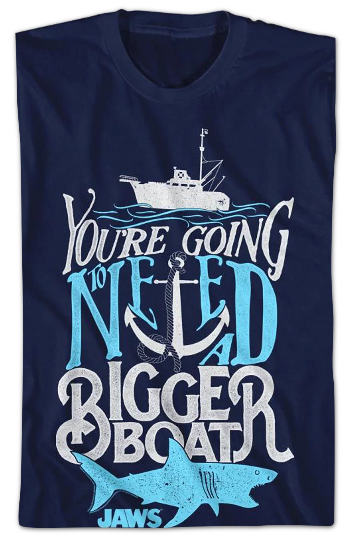 Bigger Boat Jaws T-Shirt - Image 2