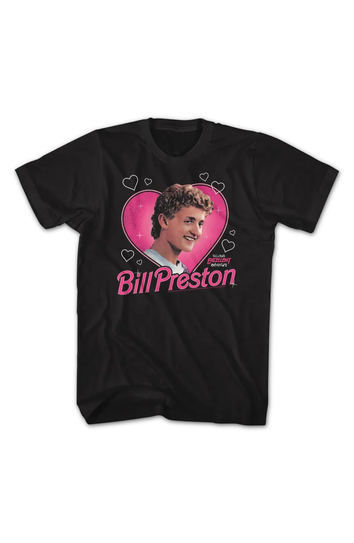 Bill Preston Hearts Bill & Ted's Excellent Adventure T-Shirt - Image 2