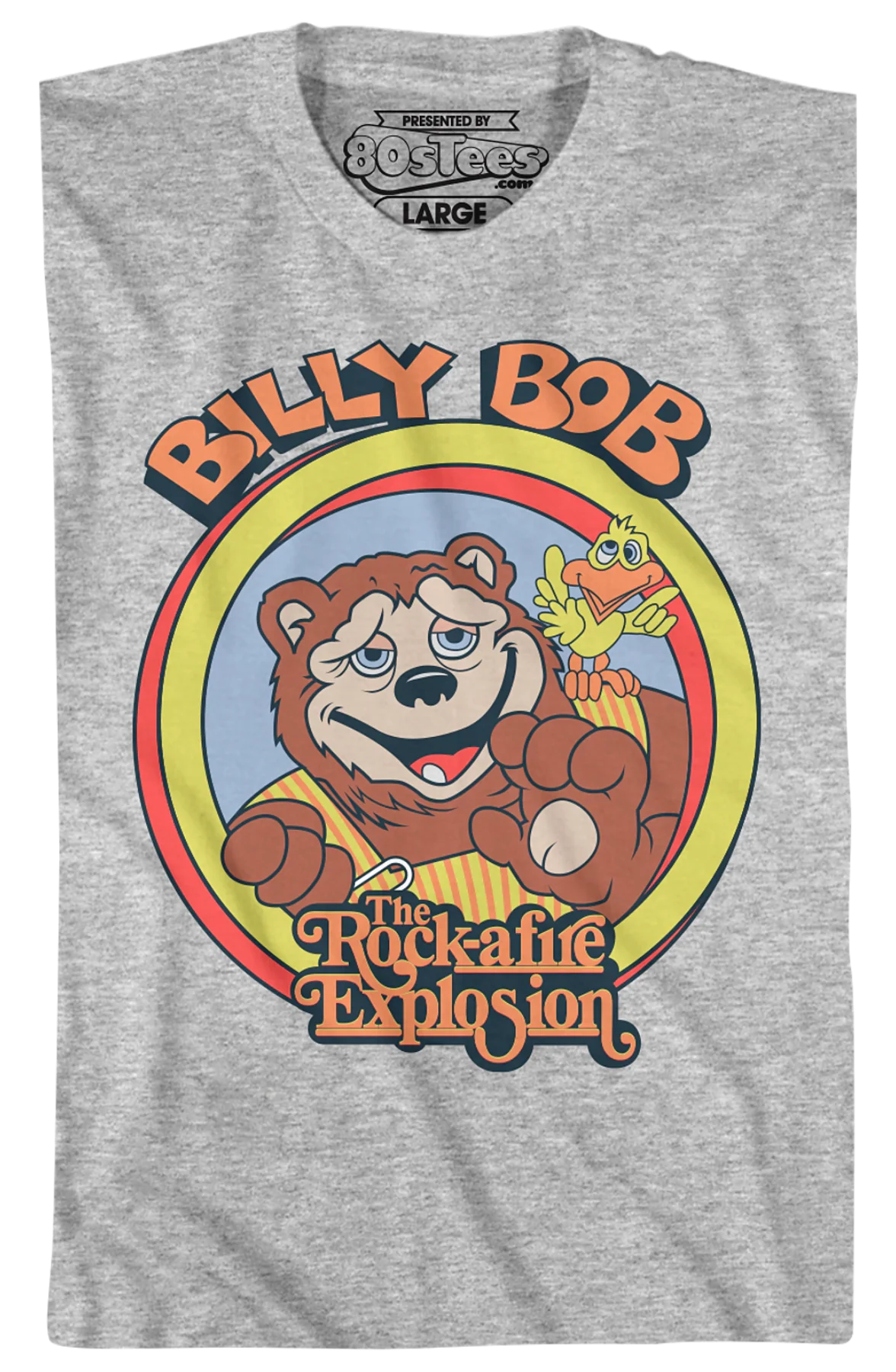 Billy Bob Brockali Rock-afire Explosion T-Shirt - Image 2