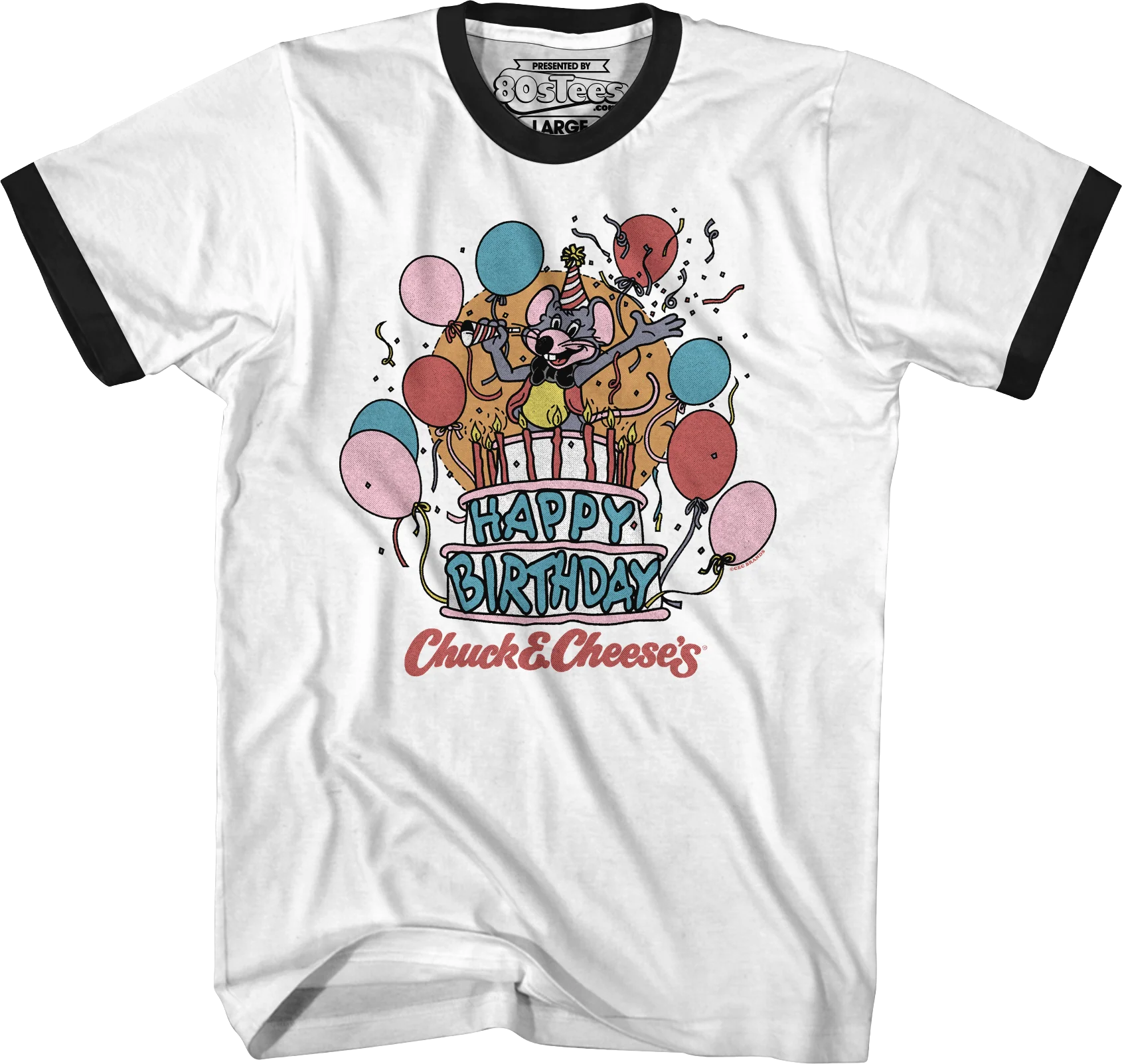 Birthday Celebration Chuck E. Cheese T-Shirt - Image 3