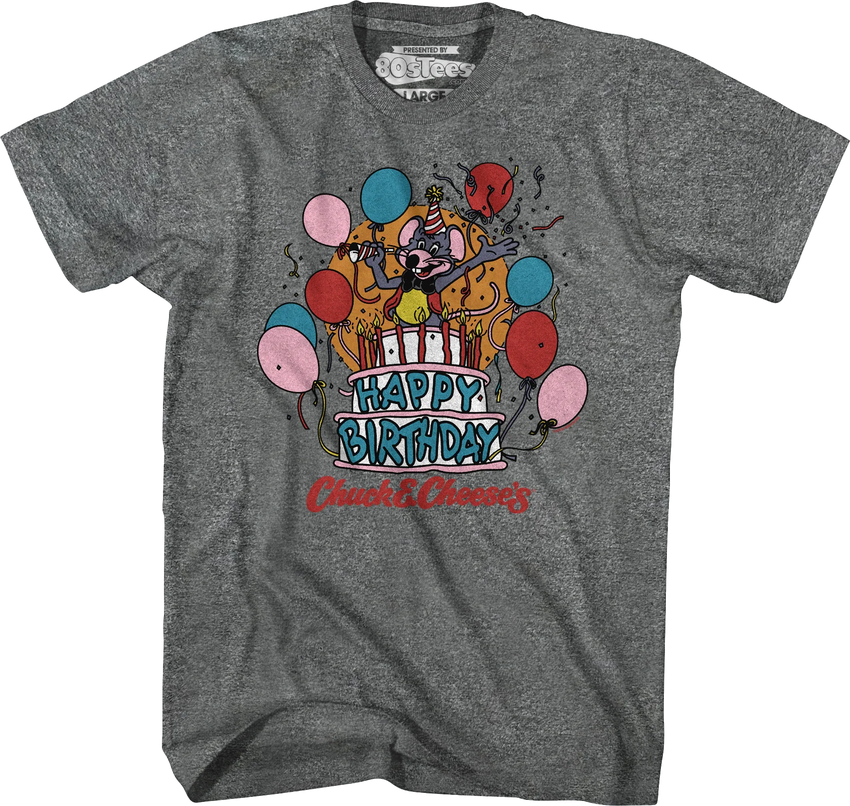 Birthday Celebration Chuck E. Cheese T-Shirt - Image 4
