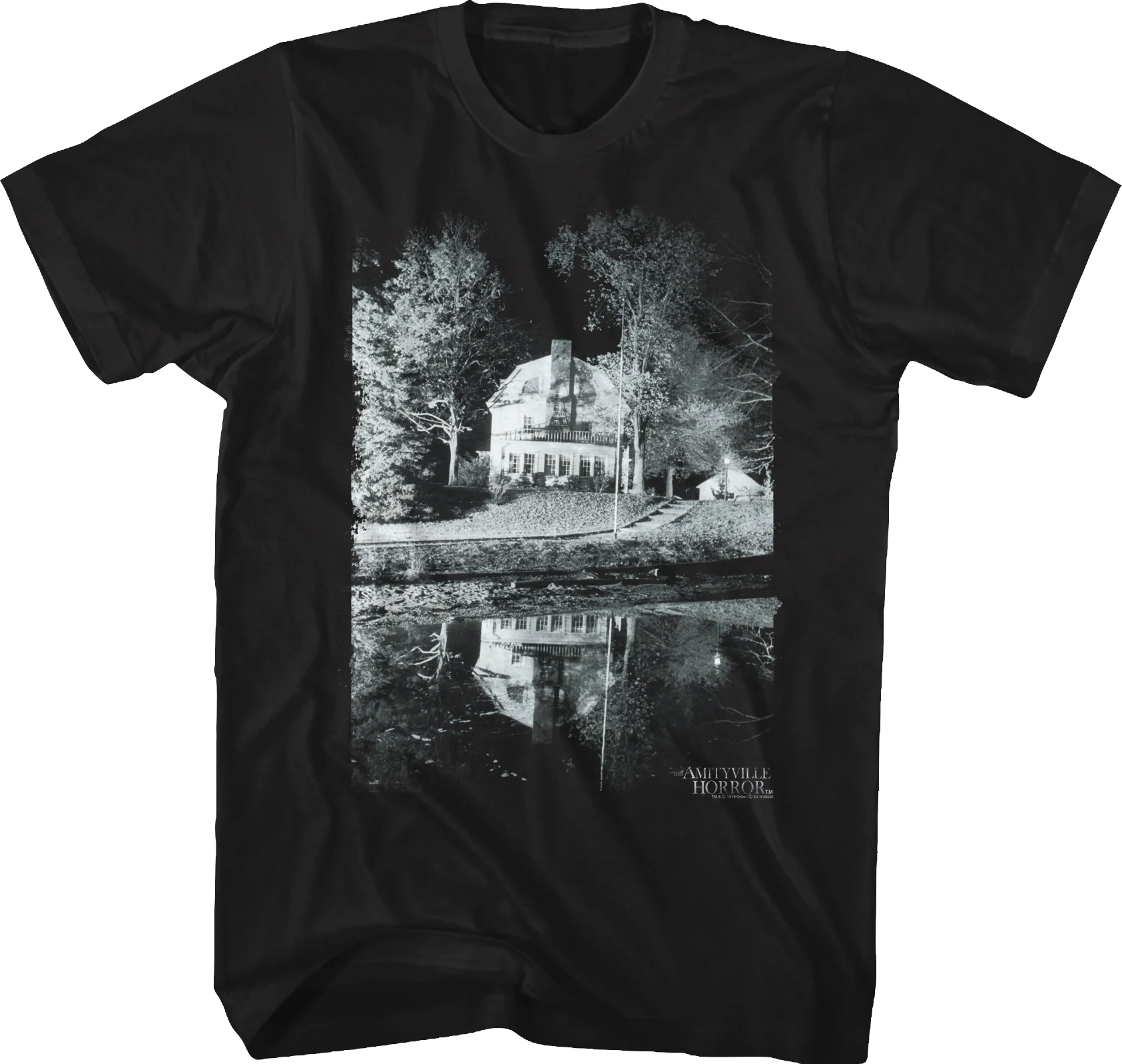 Black and White Amityville Horror T-Shirt