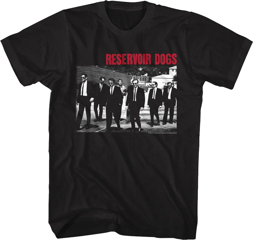 Black And White Group Photo Reservoir Dogs T-Shirt