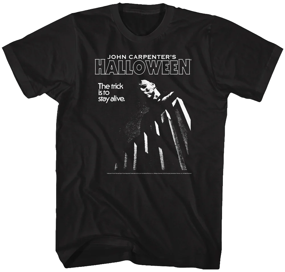 Black and White Halloween T-Shirt