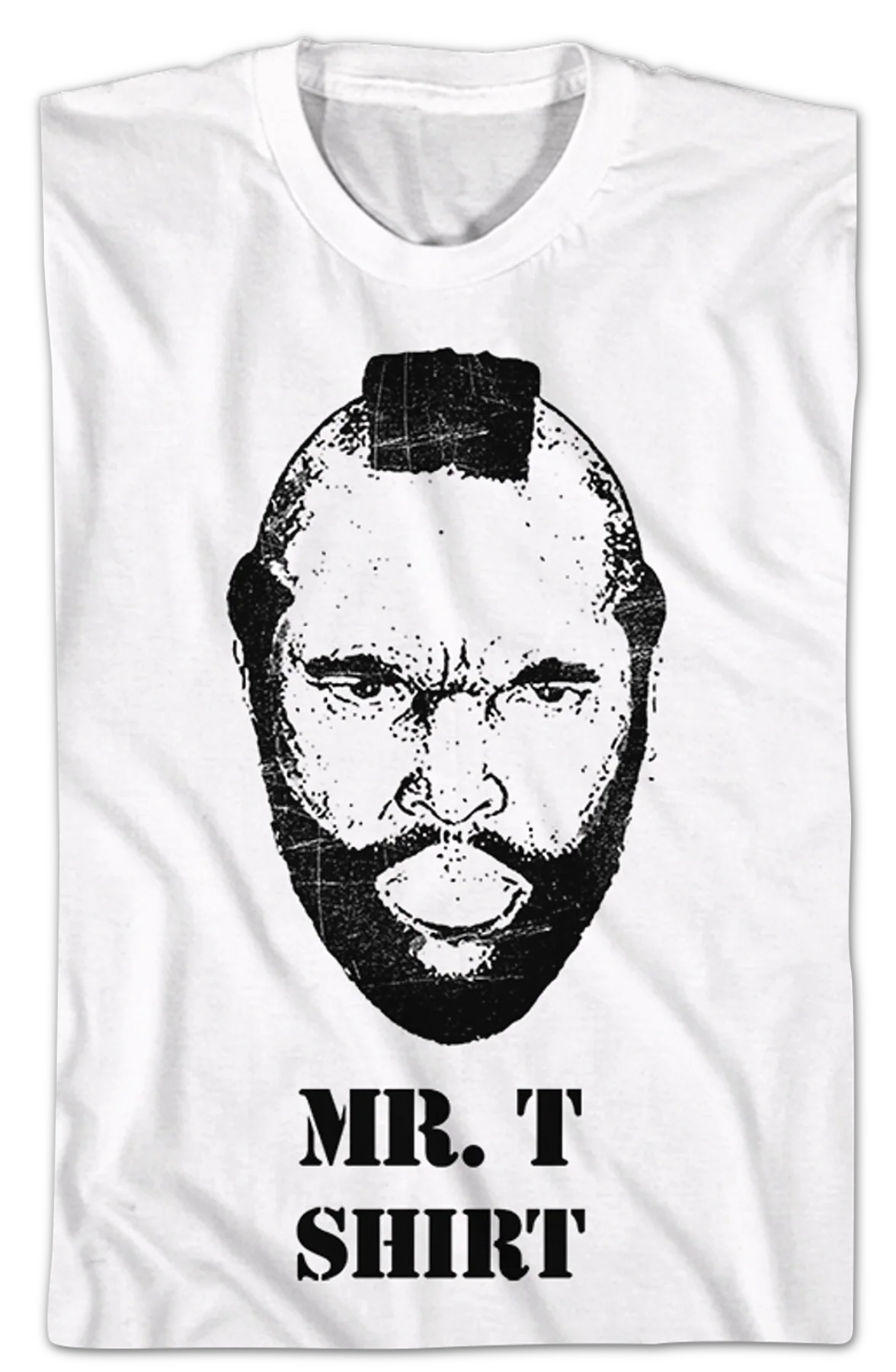 Black and White Mr. T Shirt - Image 2
