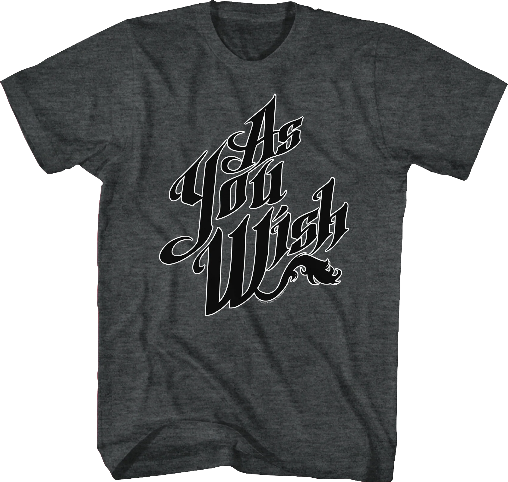 Black As You Wish Princess Bride T-Shirt