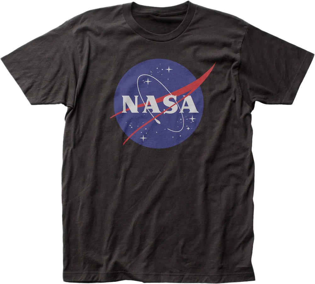 Black Emblem NASA T-Shirt