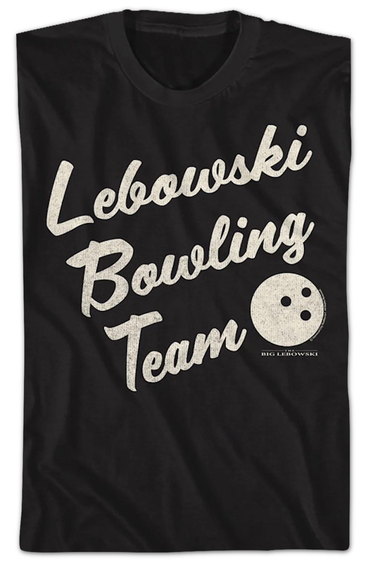 Black Lebowski Bowling Team T-Shirt - Image 2