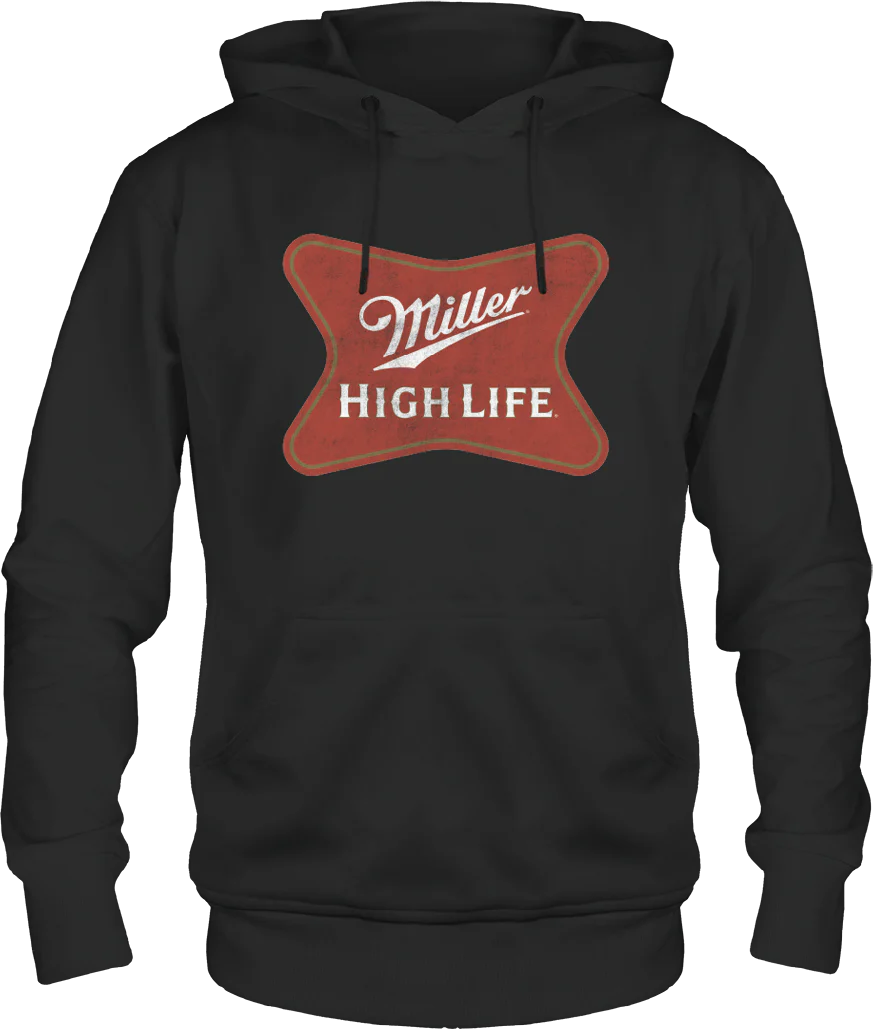 Black Miller High Life Hoodie