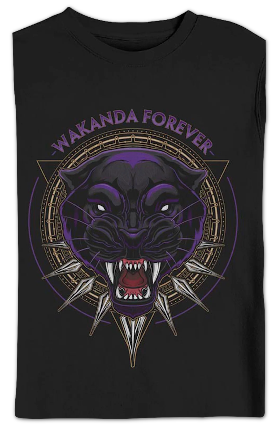 Black Panther Wakanda Forever Marvel Comics Sweatshirt - Image 2