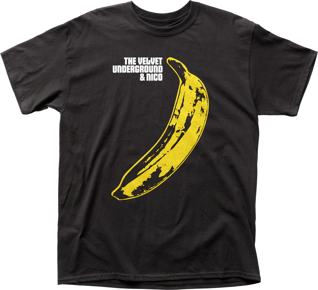 Black The Velvet Underground and Nico T-Shirt
