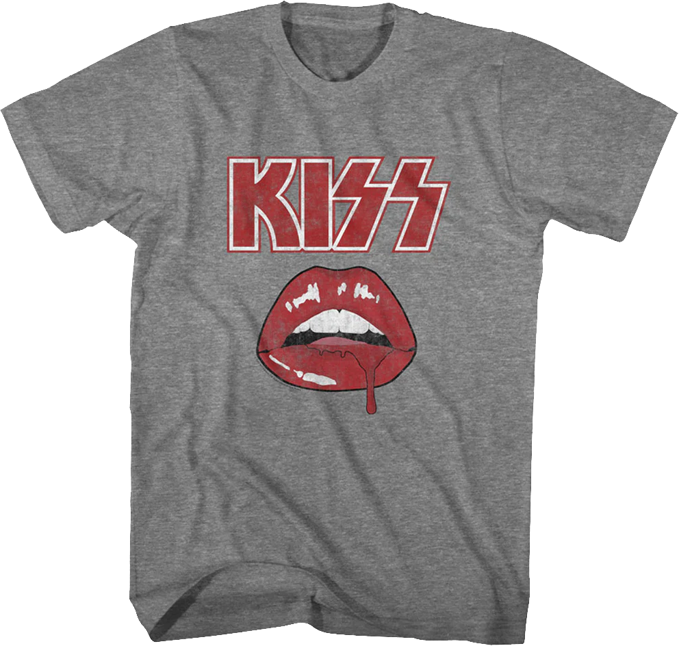Bleeding Lip KISS T-Shirt