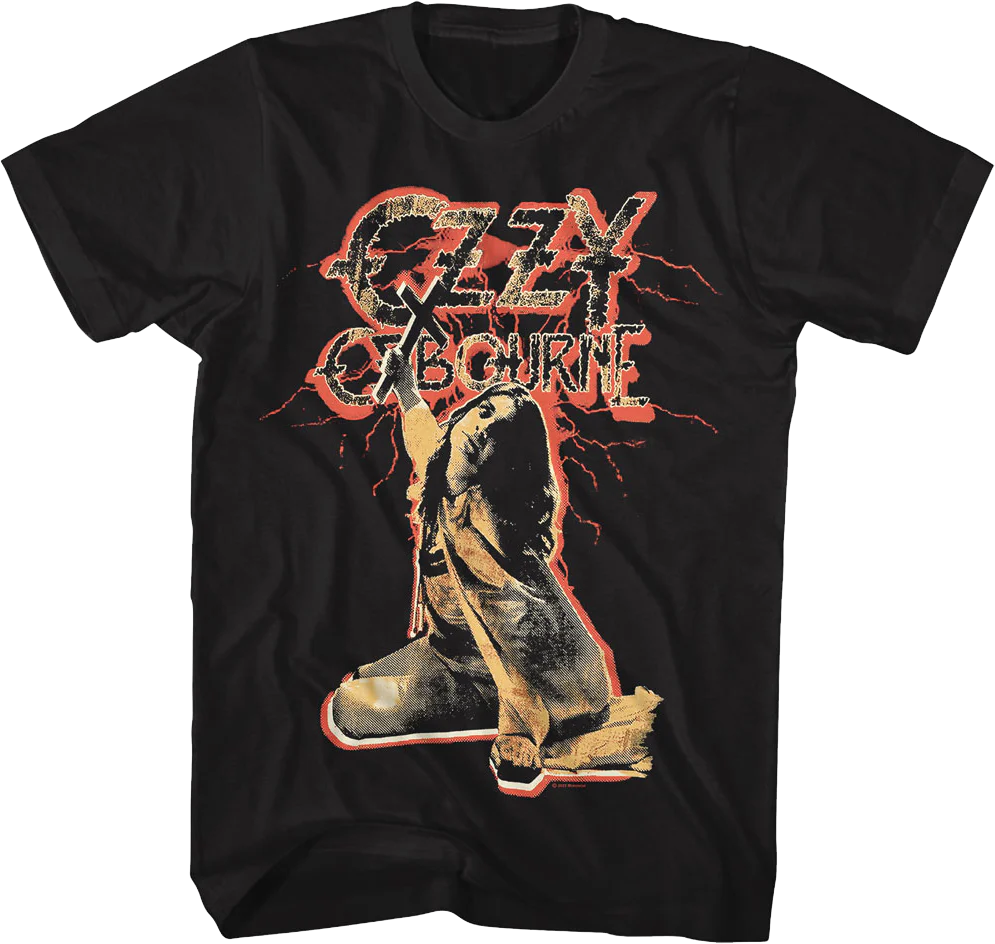 Blizzard Lightning Ozzy Osbourne T-Shirt
