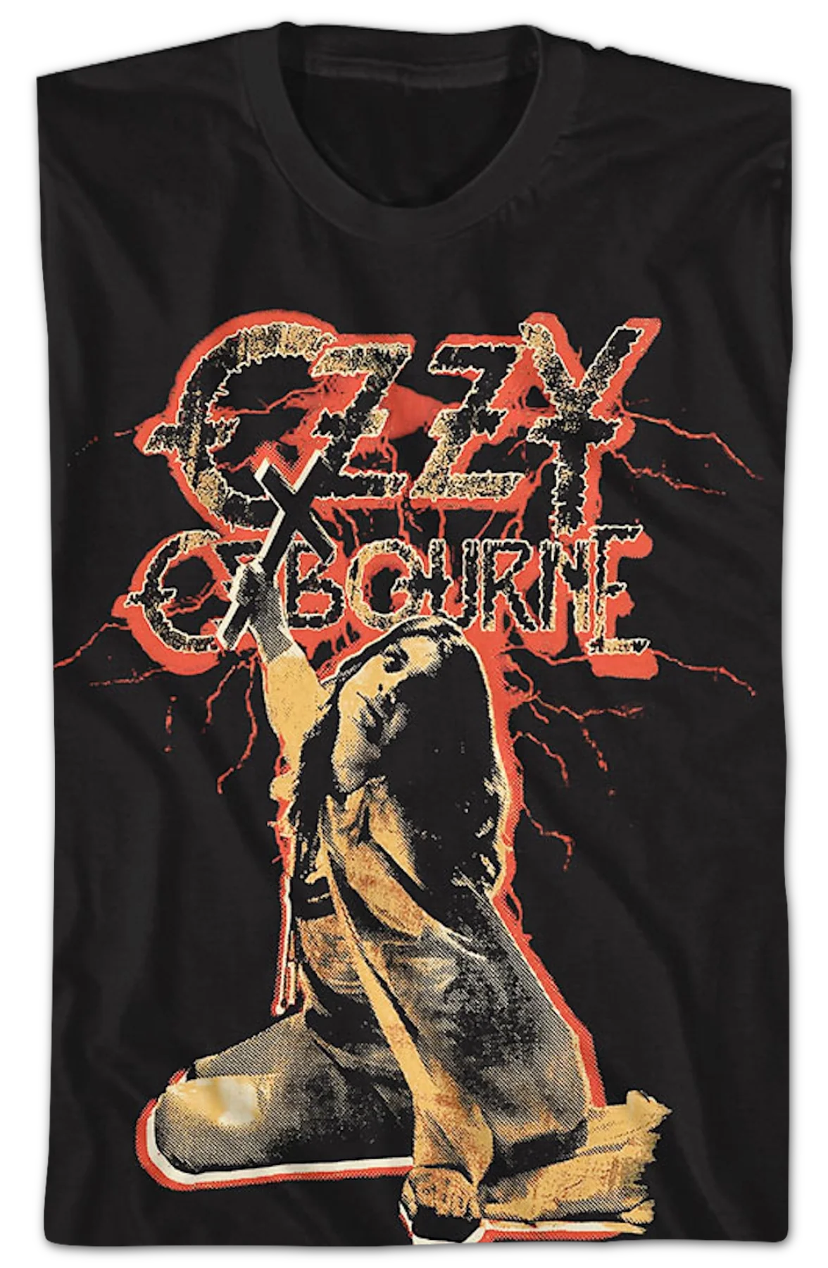 Blizzard Lightning Ozzy Osbourne T-Shirt - Image 2