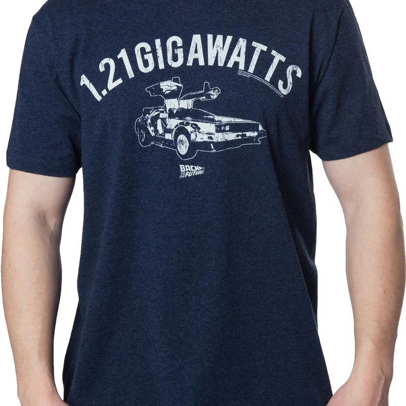 Blue 1.21 Gigawatts T-Shirt