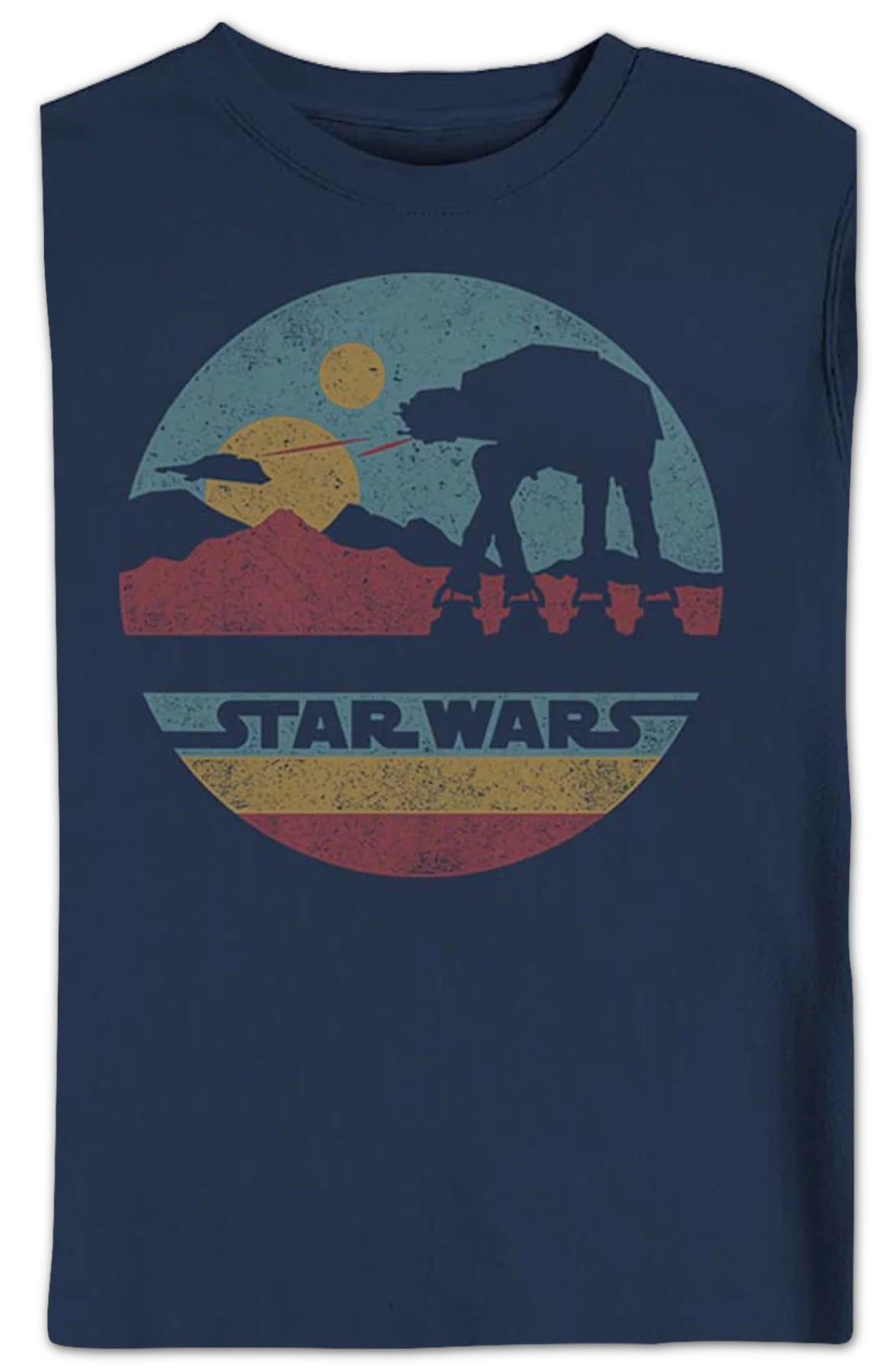 Blue AT-AT Silhouette Star Wars Sweatshirt - Image 2