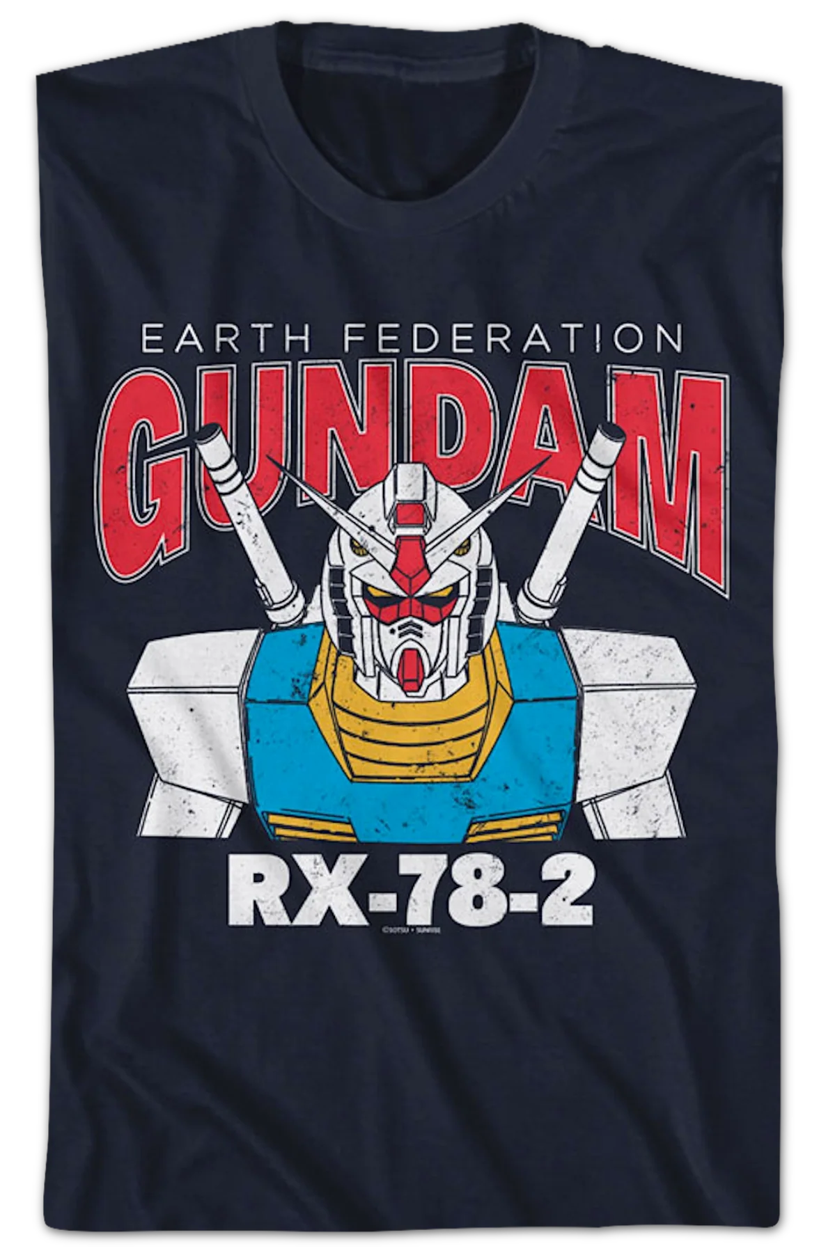 Blue Earth Federation Gundam T-Shirt - Image 2