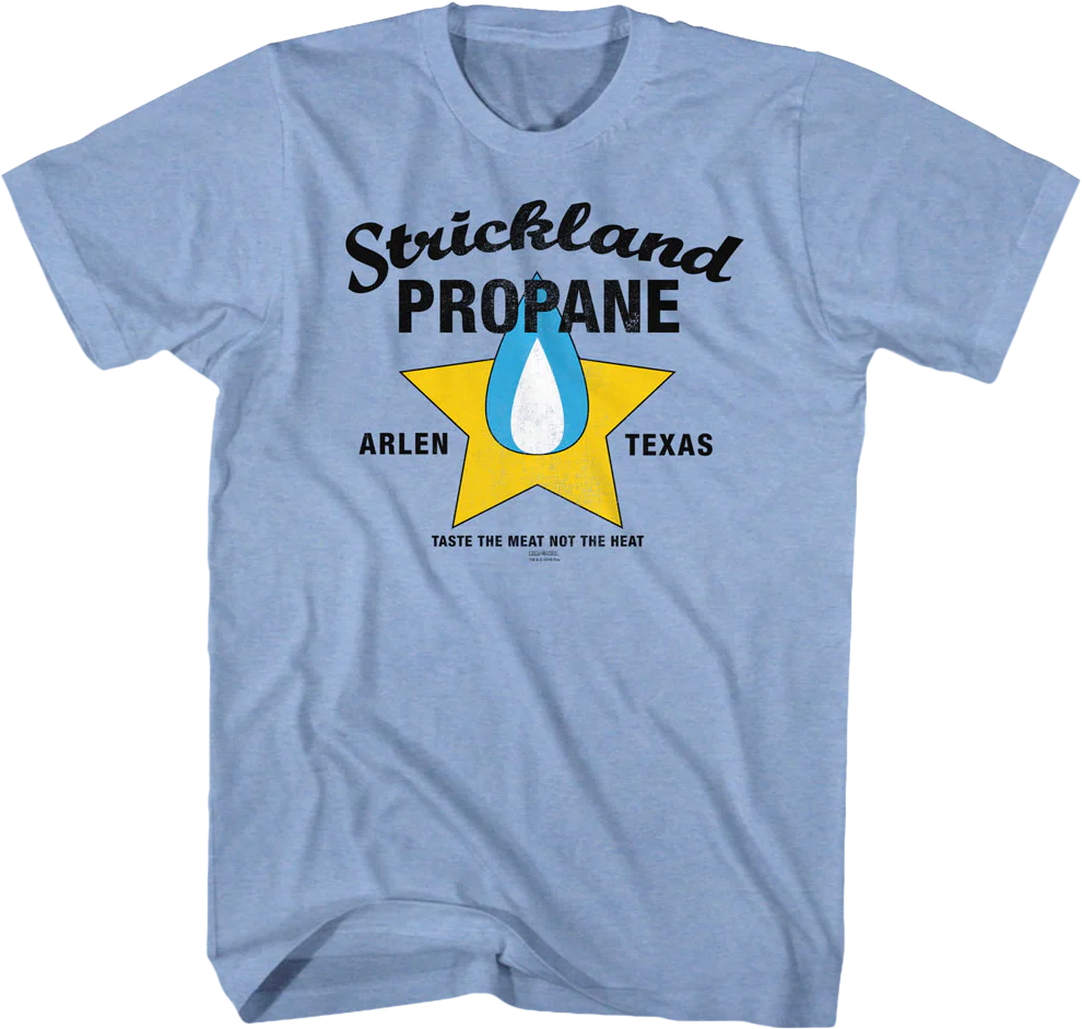 Blue Strickland Propane King of the Hill T-Shirt