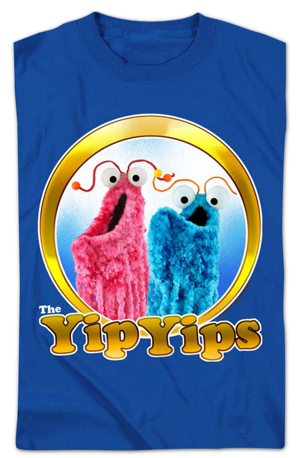 Blue Yip Yips Sesame Street T-Shirt - Image 2