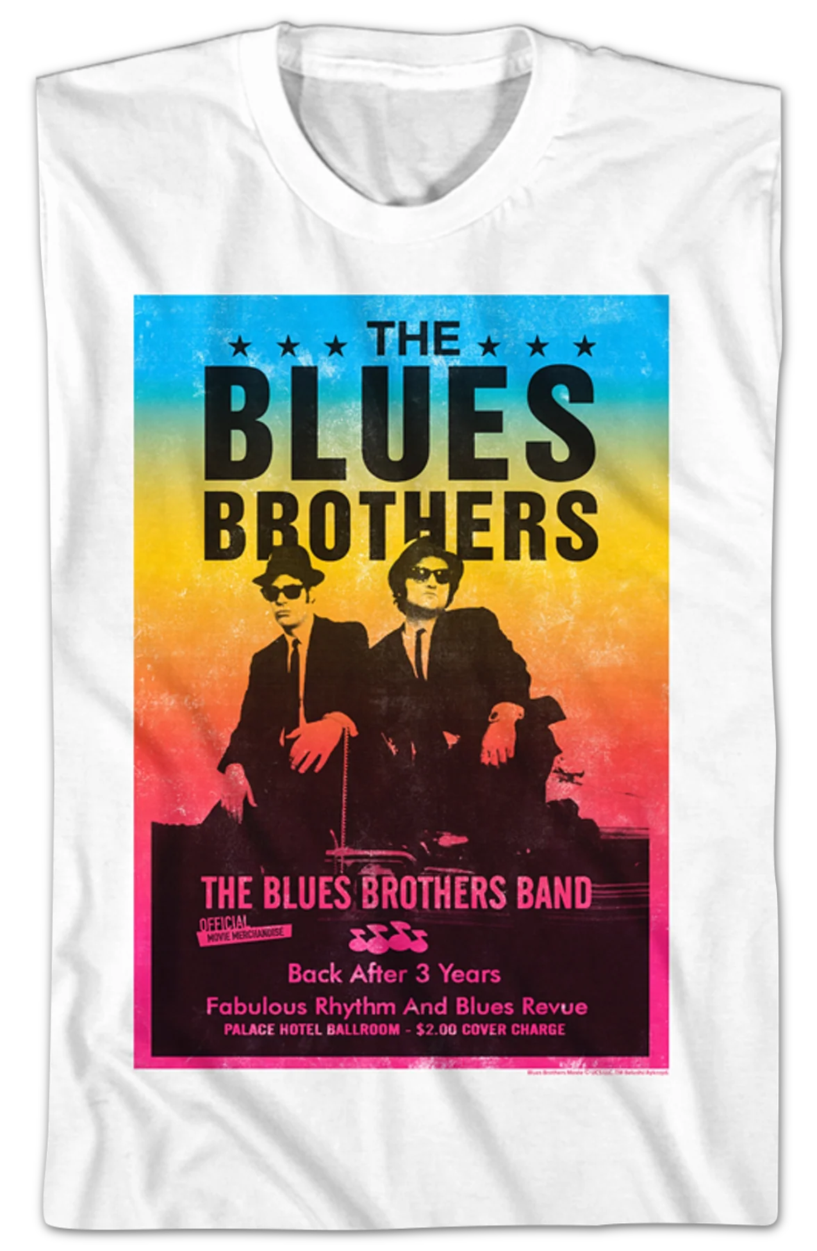Blues Brothers Poster T-Shirt - Image 2